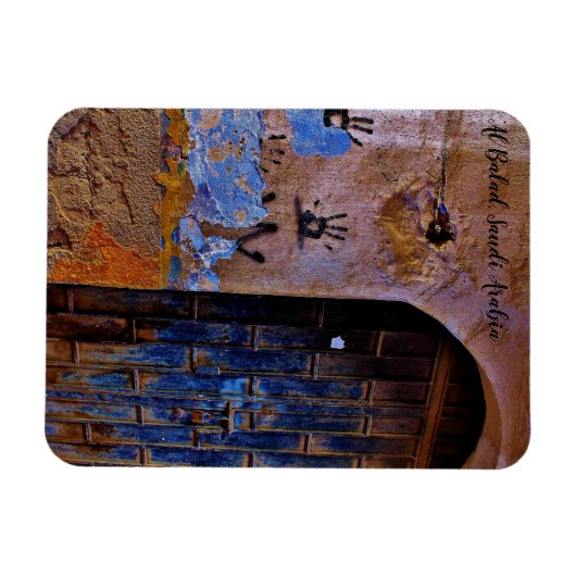 Al Balad, Saudi-Arabië Magneet (Horizontaal)