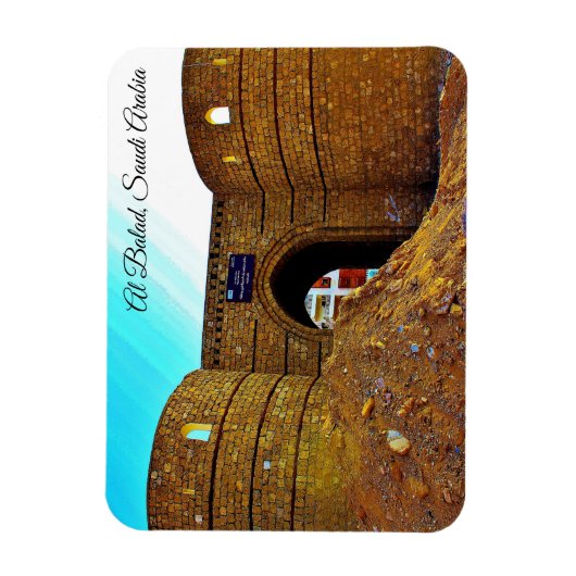 Al Balad, Saudi-Arabië Magneet (Verticaal)