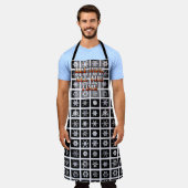 Al BBQ de hele tijd, Snowdays Schort (Gedragen)