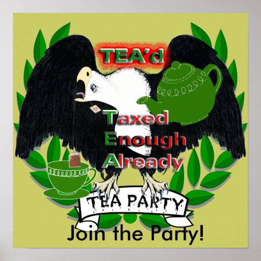 Al Belast Enough Already TEA'd Poster (Voorkant)