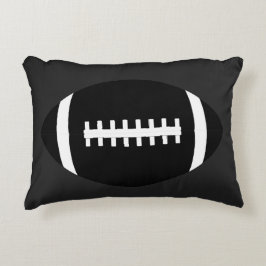 Al Black American Football Boys Room Sierkussen Accent Kussen