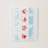 Al Capone Chicago Flag Legpuzzel (Verticaal)