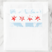 Al Capone Chicago Flag Rechthoekige Sticker (Tas)
