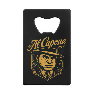 Al Capone flesopener Creditkaart Flessenopener
