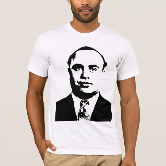 Al Capone Mugshot T-Shirt (Voorkant)