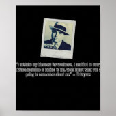 Al Capone Quote Poster (Voorkant)