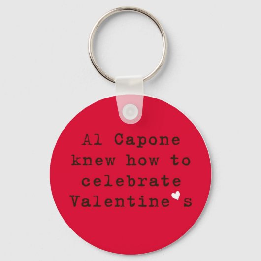 Al Capone Sleutelhanger (Voorkant)