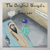 Al Capone's Funeral Funny Poster (Voorkant)