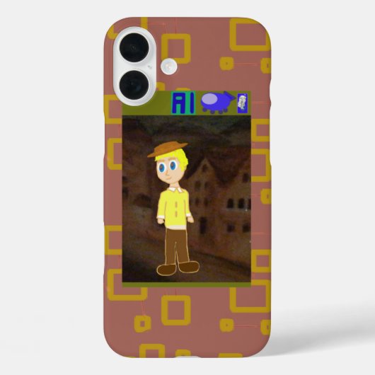 Al Case-Mate iPhone Case (Achterkant)