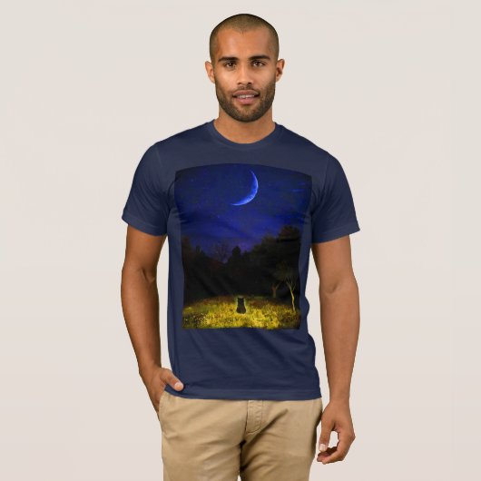 Al Chiar di Luna T-shirt (Voorkant volledig)