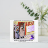 Al Cowpone en de Moofia Gang Funny-Koeien Briefkaart (Staand voorkant)