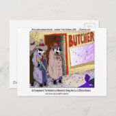 Al Cowpone en de Moofia Gang Funny-Koeien Briefkaart (Voorkant / Achterkant)