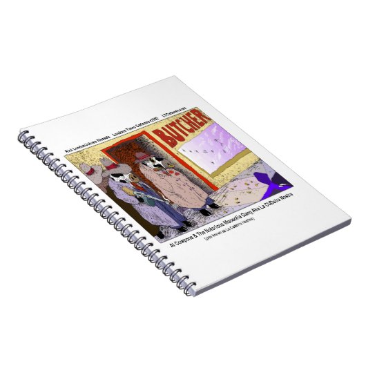 Al Cowpone en de Moofia Gang Funny-Koeien Notitieboek (Rechterzijde)