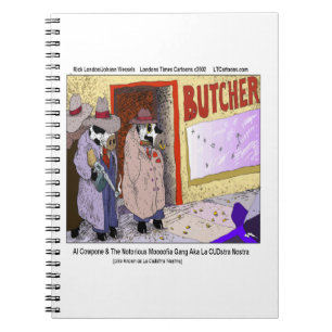 Al Cowpone en de Moofia Gang Funny-Koeien Notitieboek