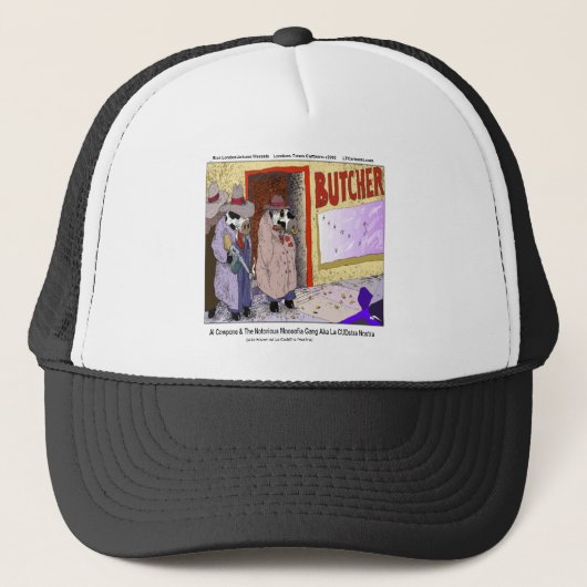 Al Cowpone en de Moofia Gang Funny-Koeien Trucker Pet (Voorkant)