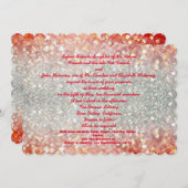 Al dat Glitters-thema Kaart (Voorkant / Achterkant)