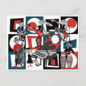 Al dat Jazz Briefkaart (Voorkant)