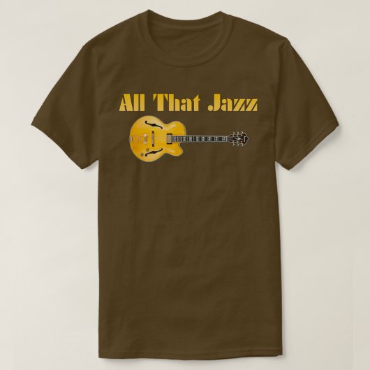 Al dat Jazz Essentieel T-shirt (Design voorkant)