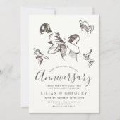 Al dat Jazz | Jazz Thed Jubileum Party Kaart (Voorkant)