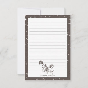 Al dat Jazz   Jazz Thgeachte Briefpapier Notitiekaartje