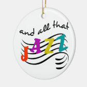 Al dat Jazz Keramisch Ornament (Links)