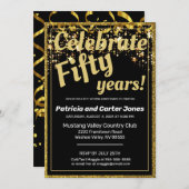 Al dat schittert 50ste Jubileum Kaart (Voorkant / Achterkant)