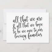 Al dat we zwart-witbordje zijn kaart (Voorkant)