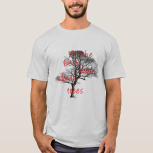 Al de beste kussens klimmen bomen, arborist t-shirt
