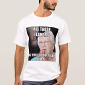 Al deze flavors zout T-shirt (Voorkant)