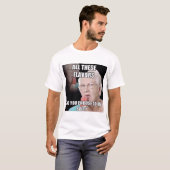 Al deze flavors zout T-shirt (Voorkant volledig)