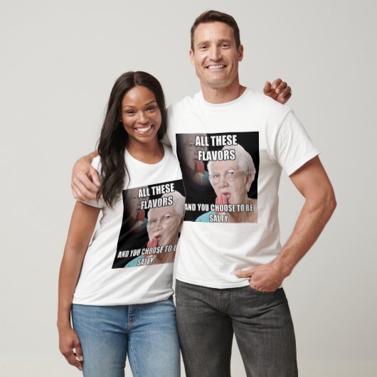 Al deze flavors zout T-shirt (Unisex)