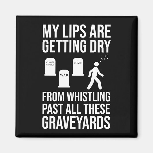 Al deze graveyards die de geschiedenis ingaan magneet (Voorkant)