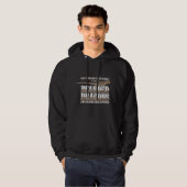Al deze kerel bespreekt zijn gekaarde trekkers Rep Hoodie (Voorkant volledig)