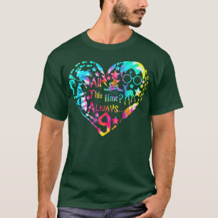 Al deze tijd houdt altijd van Magische Wereld Grap T-shirt