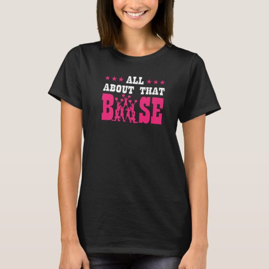 Al die baseball-honkbal-Cheerleader Che T-shirt (Voorkant)