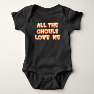 Al die ganzen houden van me Baby Black Bodysuit