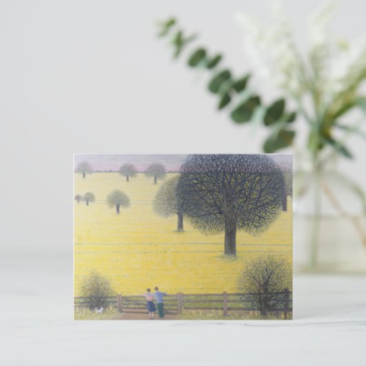 Al die gele briefkaart (Staand voorkant)