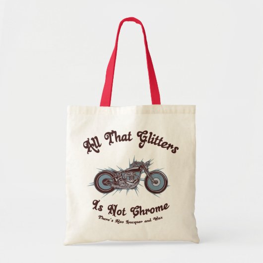 Al die glitters tote bag (Voorkant)