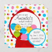 Al die Gumballs. Kaart (Voorkant / Achterkant)