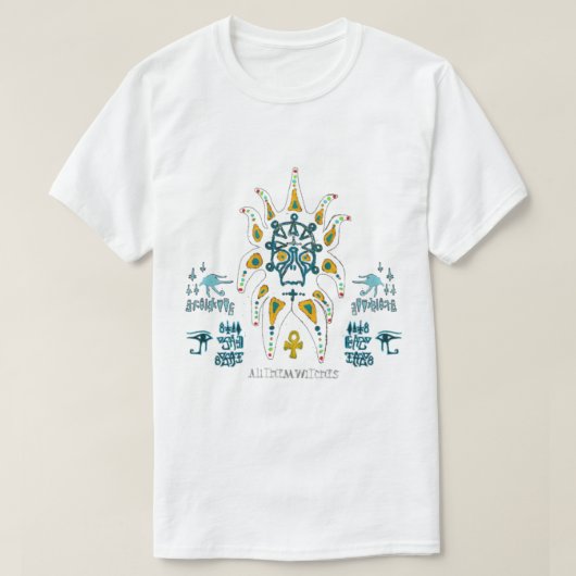 al die heksen, al die heksen, heksen, allemaal t-shirt (Design voorkant)