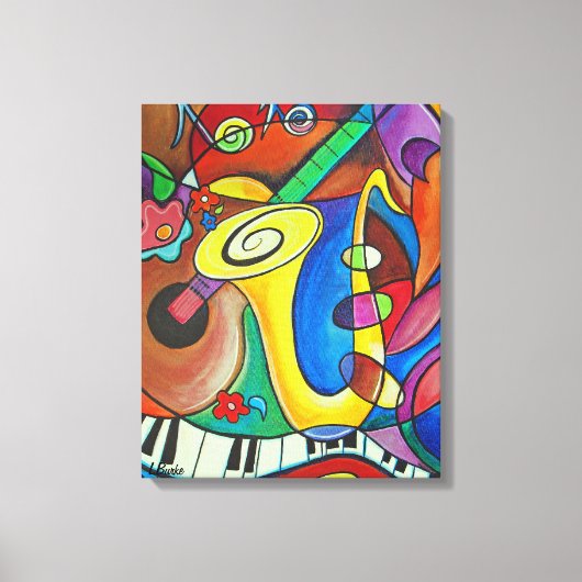 Al die Jazz. Afdrukken door Studio Burke© (Voorkant)