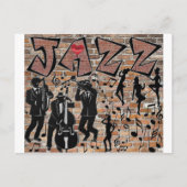 AL DIE JAZZ BRIEFKAART (Voorkant)