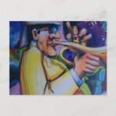 al die jazz briefkaart (Voorkant)