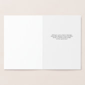 Al die jazz | Jazz thema verjaardagsfeestje B/W Folie Kaarten (Binnen)