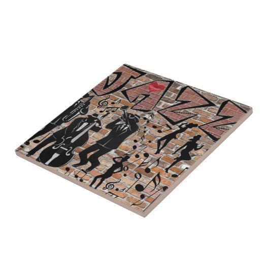 AL DIE JAZZ TEGELTJE (Zijkant)