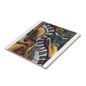 Al die Jazz Tile Tegeltje (Zijkant)