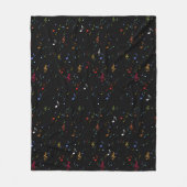 al die prachtige liedjes Musical Notes Fleece Deken (Voorkant)