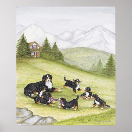 Al die pups. poster (Voorkant)