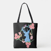 Al die stralen - de ravecyclus tote bag (Achterkant)