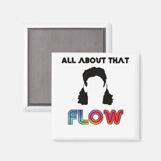 Al die strookjeshaar magneet (Voorkant / Achterkant)